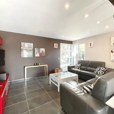 Moderne A Sete: Piscine Privee, A 200m, Clim, Wifi - Fr-1-338-334 Villa