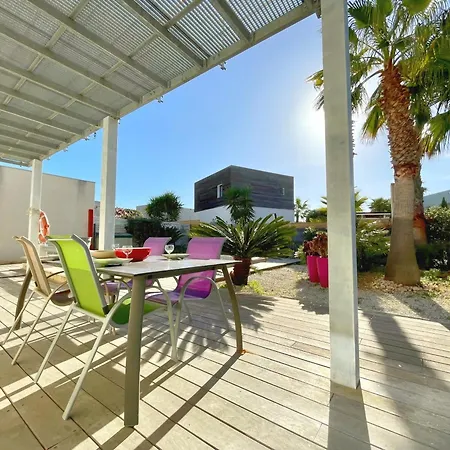 Moderne A Sete: Piscine Privee, A 200m, Clim, Wifi - Fr-1-338-334 Villa *